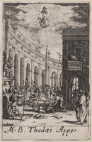 KG 10116
<br/>
Martyrium Judas Taddeüs ("Kleine Apostelserie")
<br/>
<em>Callot, Jacques (1592 - 1635)</em>